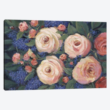 Floral Touch I Canvas Print #TOT856} by Tim OToole Art Print