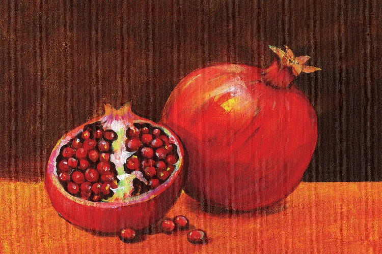 Pomegranate Still Life II