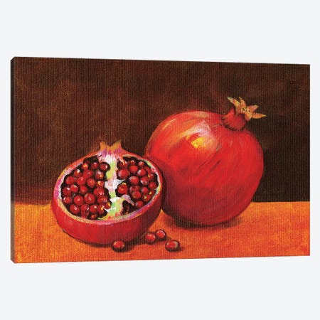 Pomegranate Still Life II Canvas Print #TOT861} by Tim OToole Canvas Art Print