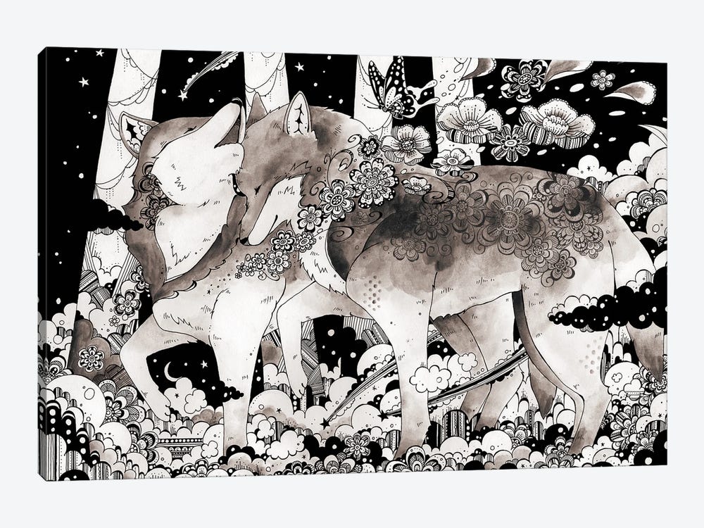 Wolf by Taeko Ozaki 1-piece Art Print