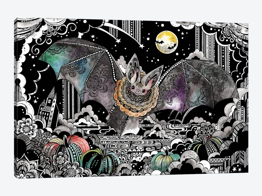 Bat by Taeko Ozaki 1-piece Canvas Artwork