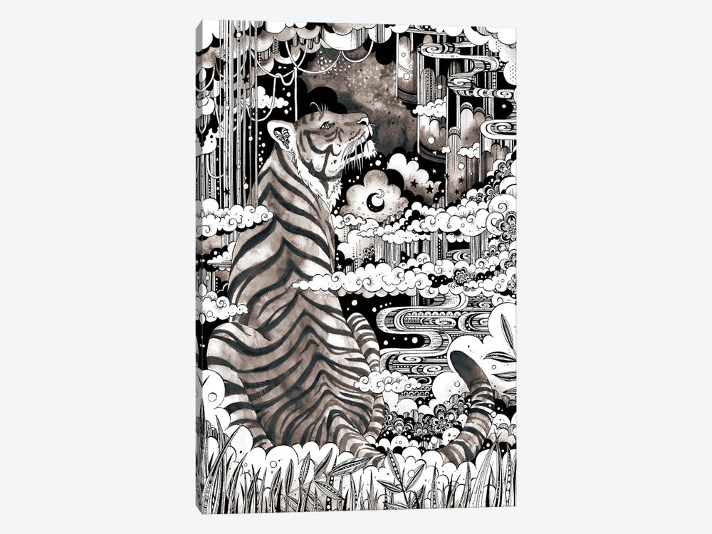 Tiger by Taeko Ozaki 1-piece Art Print
