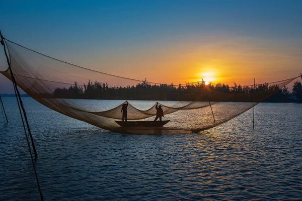 Trung Pham: Fishing Net by Trung Pham