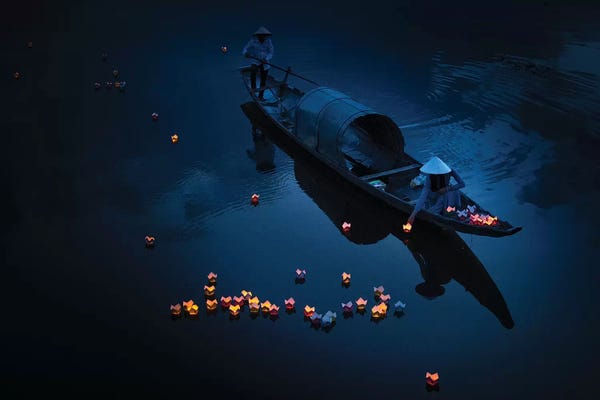 Trung Pham: Lighting In River by Trung Pham