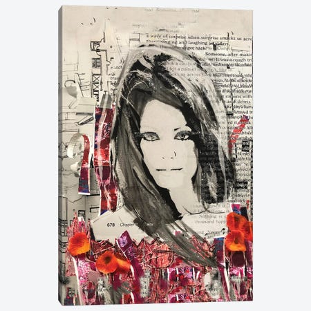 Sophia Loren Canvas Print #TPI20} by Tina Psoinos Canvas Print