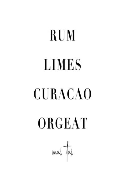 Mai Tai Cocktail Recipe