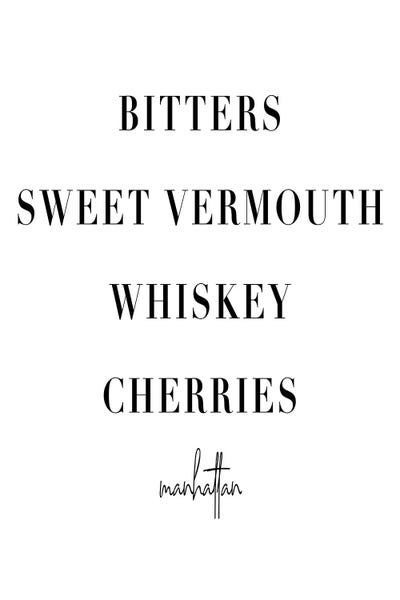 Manhattan Cocktail Recipe