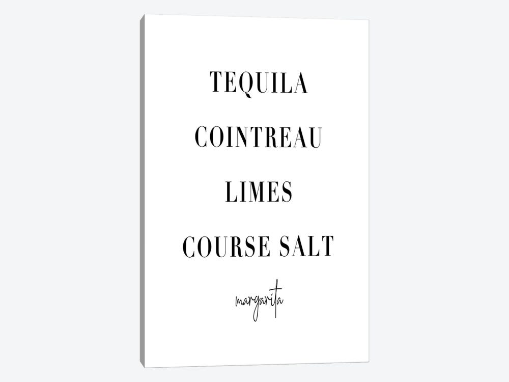Margarita Cocktail Recipe by Typologie Paper Co 1-piece Canvas Art