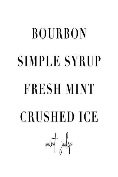 Mint Julep Cocktail Recipe