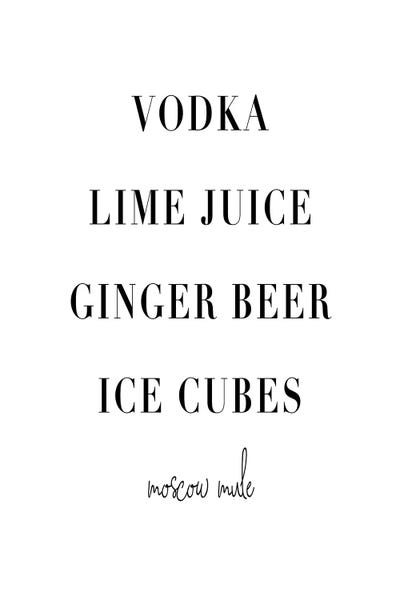 Moscow Mule Cocktail Recipe