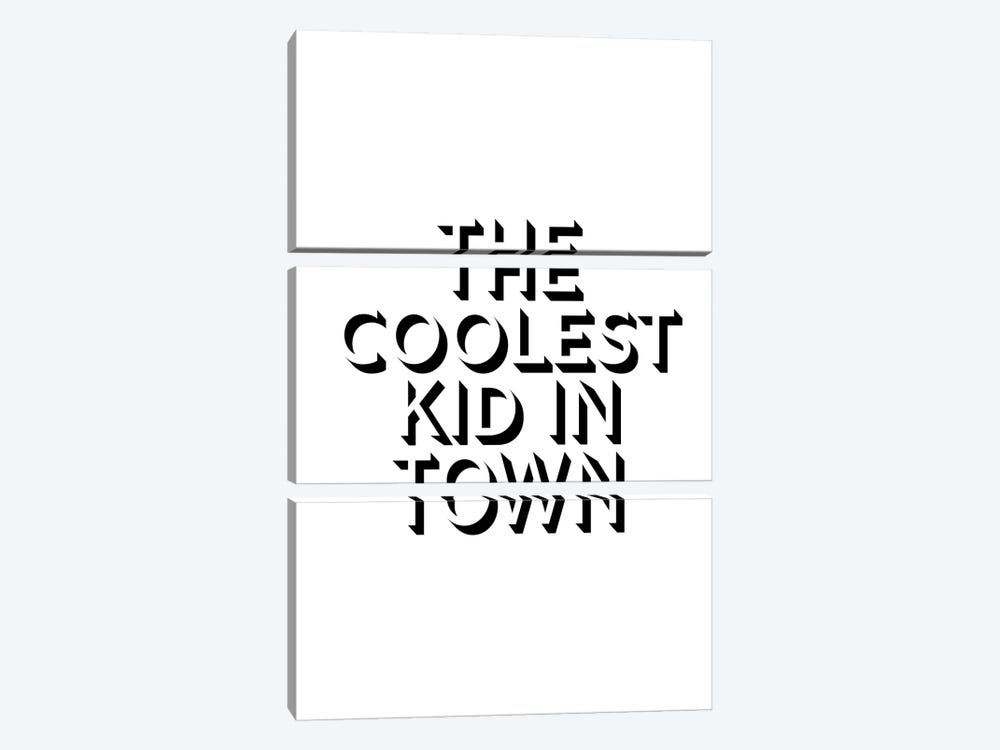 The Coolest Kid In Town by Typologie Paper Co 3-piece Art Print