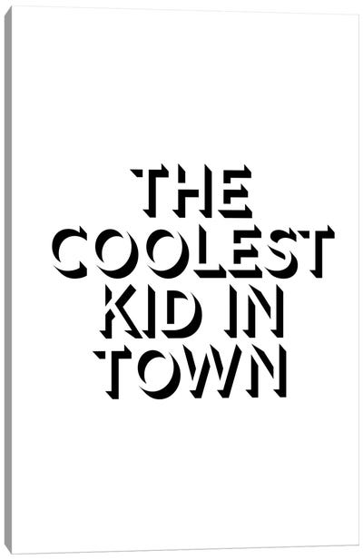The Coolest Kid In Town Canvas Art Print - Typologie Paper Co