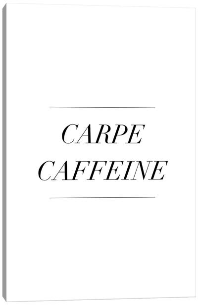 Carpe Caffeine Canvas Art Print - Typologie Paper Co