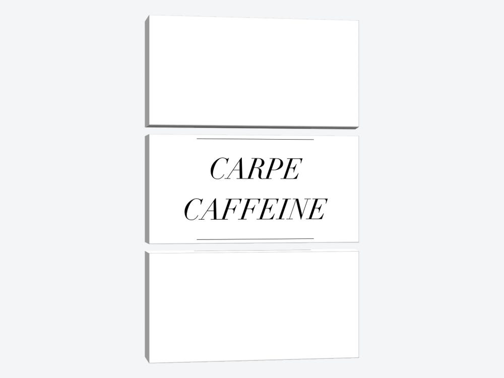 Carpe Caffeine by Typologie Paper Co 3-piece Art Print