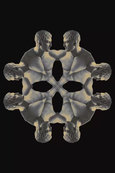 Deep Conversation by 5by5collective canvas print