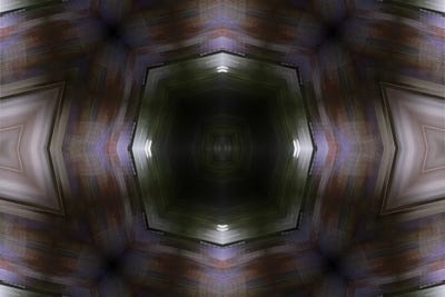 Light Waves by 5by5collective canvas print