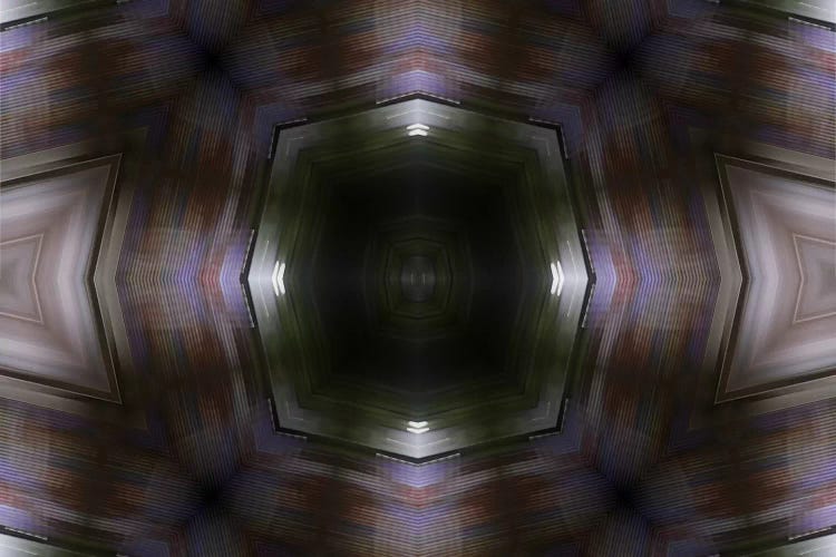 Light Waves by 5by5collective canvas print