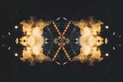 Detour by 5by5collective canvas print