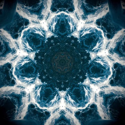 Splash from Above by 5by5collective canvas print