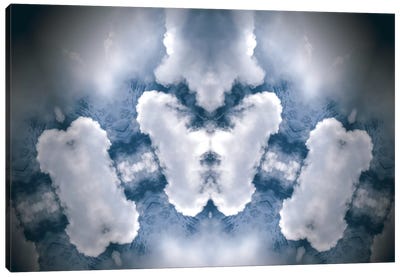 In the Clouds Canvas Art Print - Transversal Planes