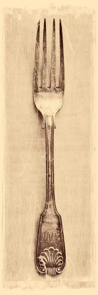 Tom Quartermaine: Antique Fork by Tom Quartermaine