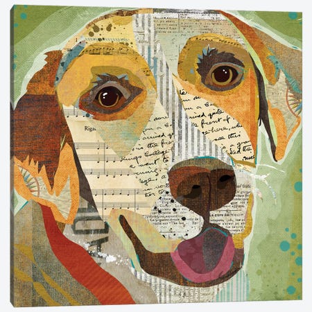 Yellow Lab Canvas Print #TRA150} by Traci Anderson Art Print