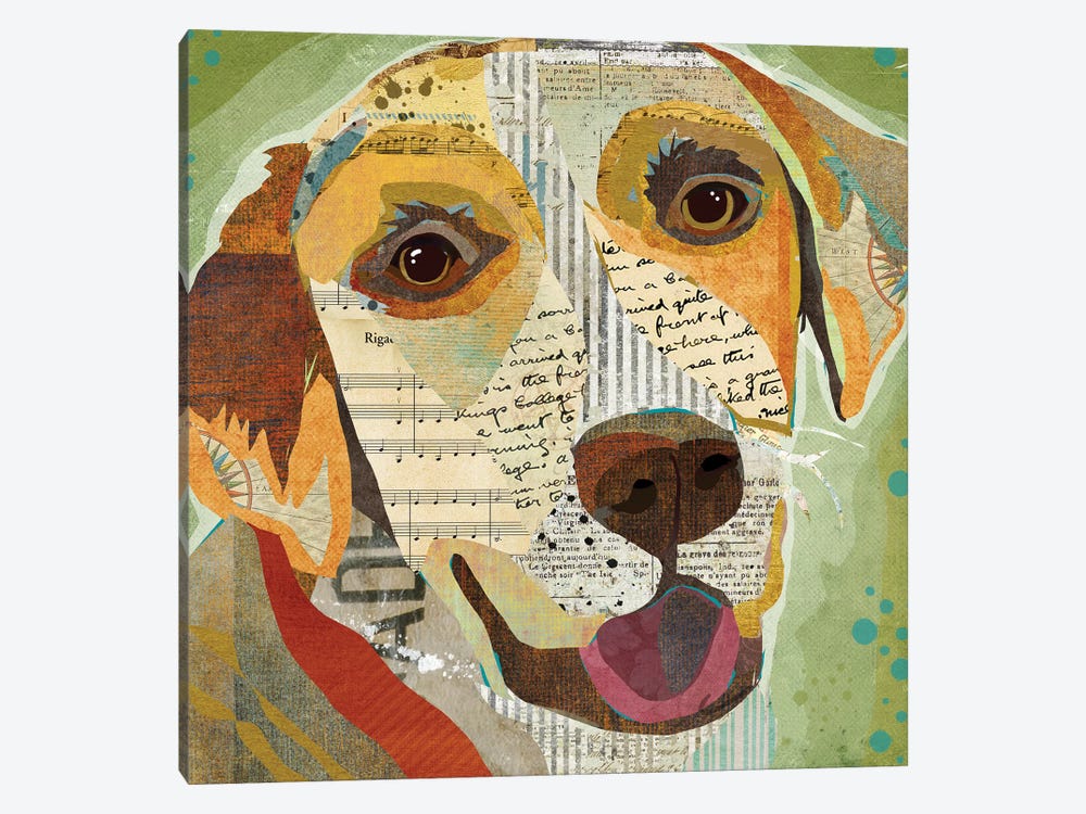 Yellow Lab by Traci Anderson 1-piece Canvas Art