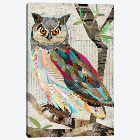 Owl Watch Over You Canvas Print #TRA178} by Traci Anderson Canvas Print