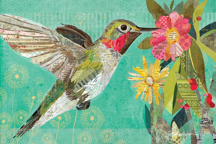 Mom's Hummingbird by Traci Anderson wall art