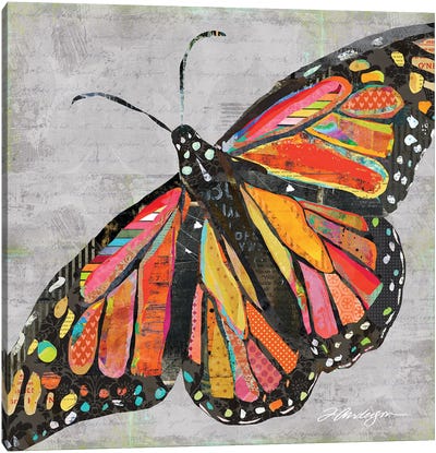 But What If I Fly? Canvas Art Print - Monarch Butterflies