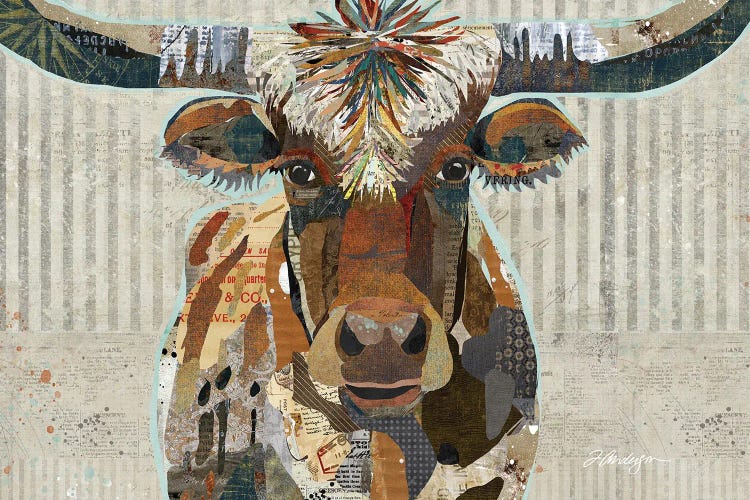 Longhorn by Traci Anderson wall art