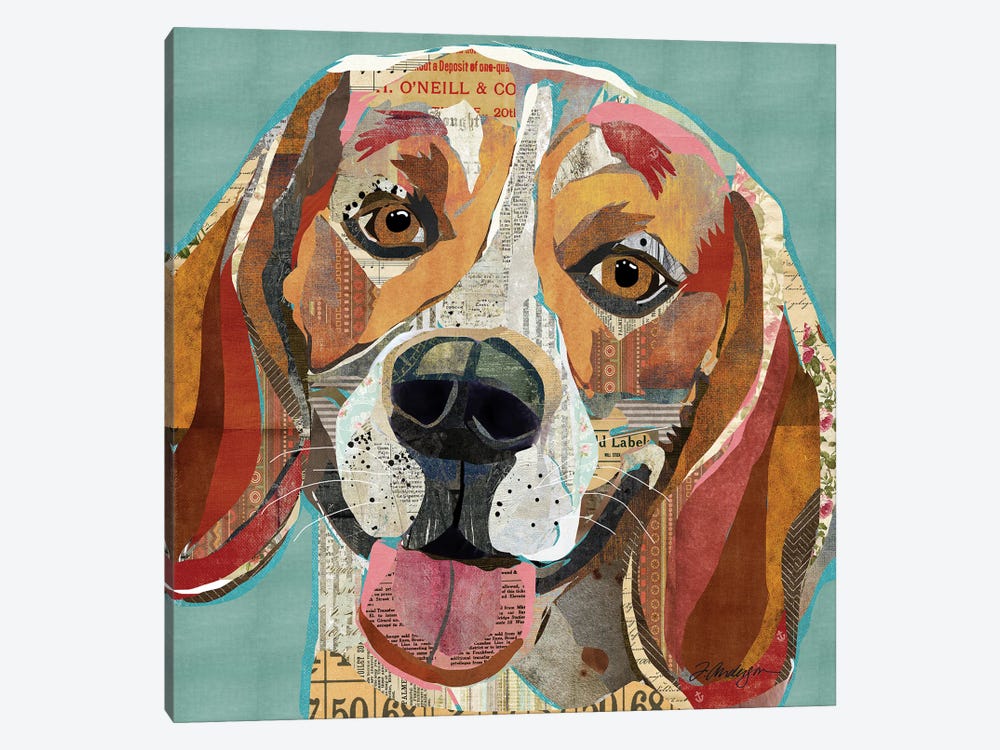 Beagle II by Traci Anderson 1-piece Canvas Art Print