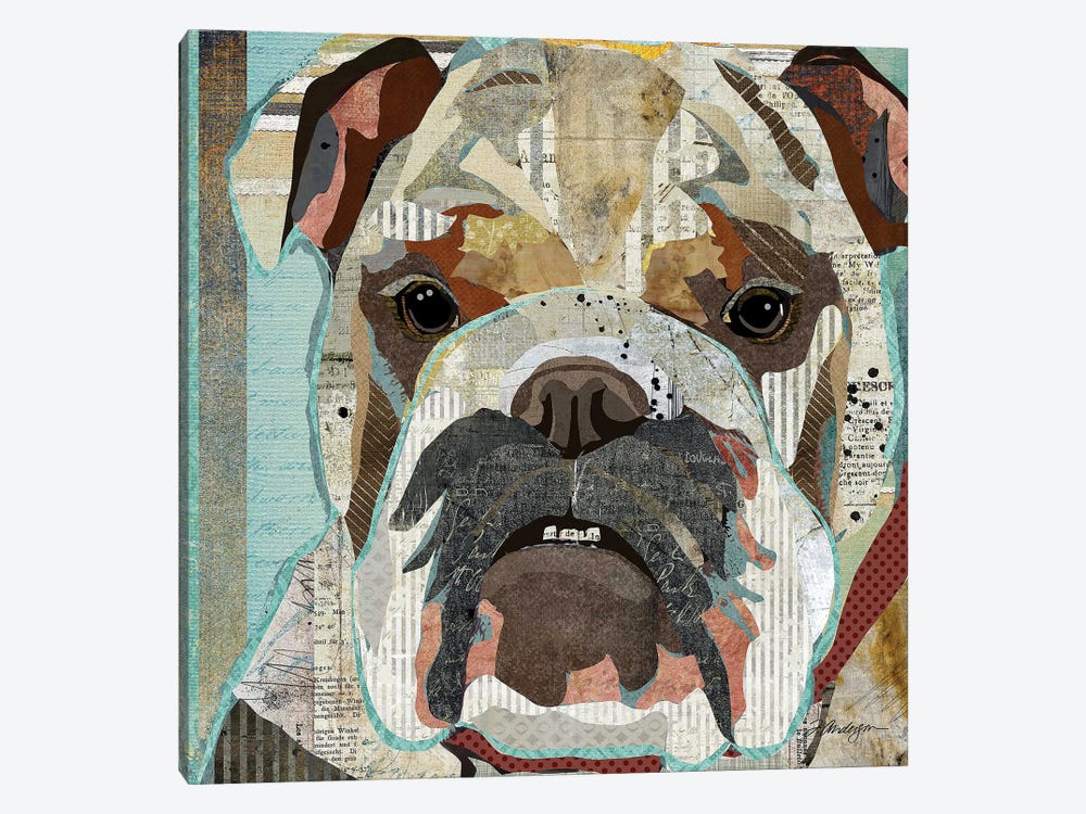 English Bulldog II by Traci Anderson 1-piece Art Print