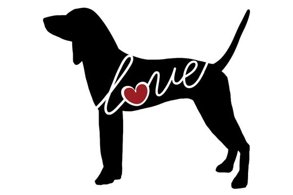 Traci Anderson: Coonhound by Traci Anderson