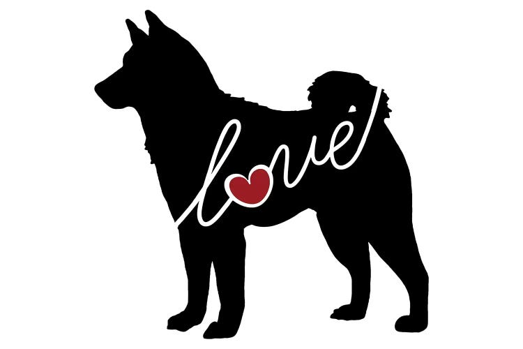 Akita by Traci Anderson wall art