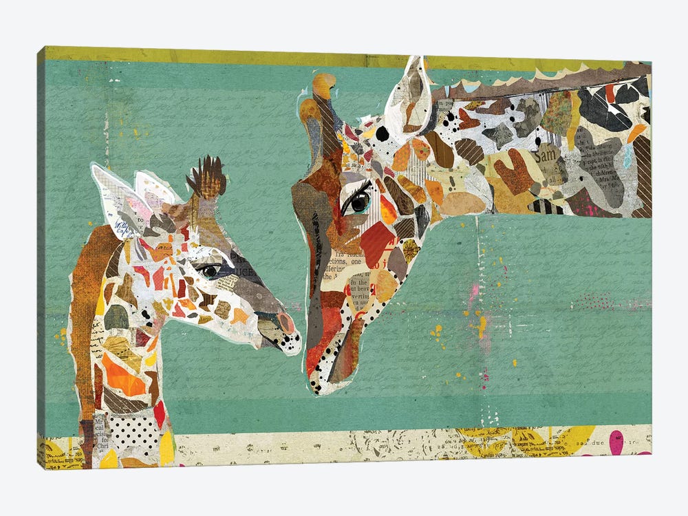 Giraffe Calf by Traci Anderson 1-piece Canvas Artwork