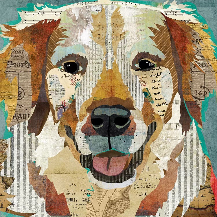 Golden I by Traci Anderson wall art