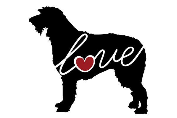 Traci Anderson: Irish Wolfhound by Traci Anderson