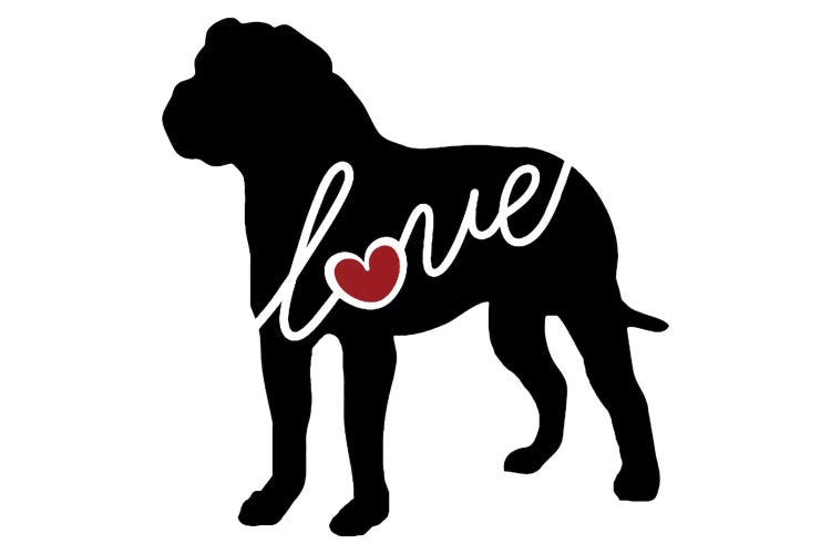 American Bulldog by Traci Anderson wall art
