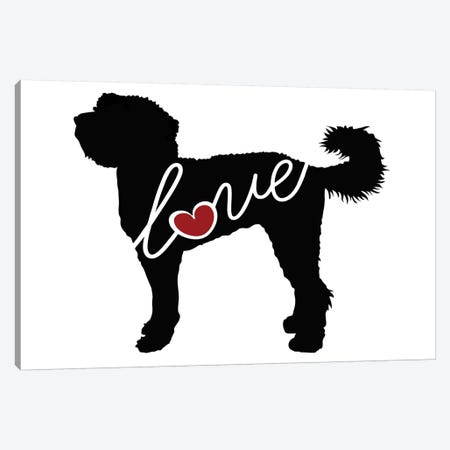 Labradoodle Canvas Print #TRA72} by Traci Anderson Art Print
