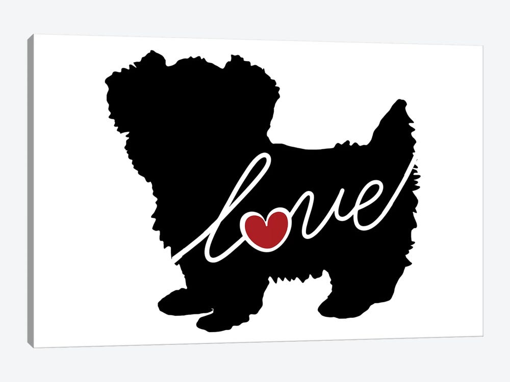 Morkie by Traci Anderson 1-piece Art Print
