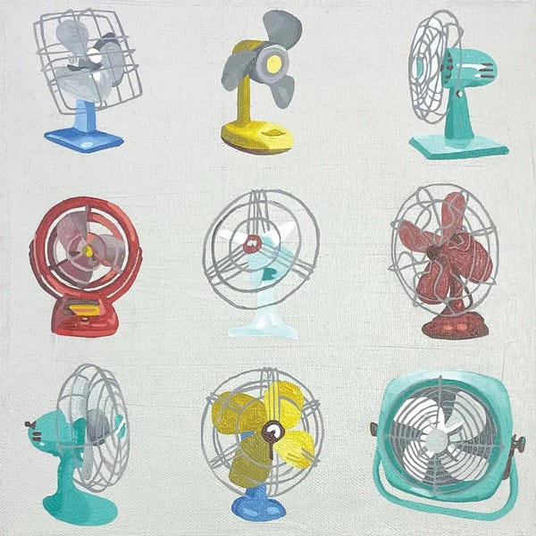 A New Take On Nostalgia: The Coolest Fans by Tara Barr