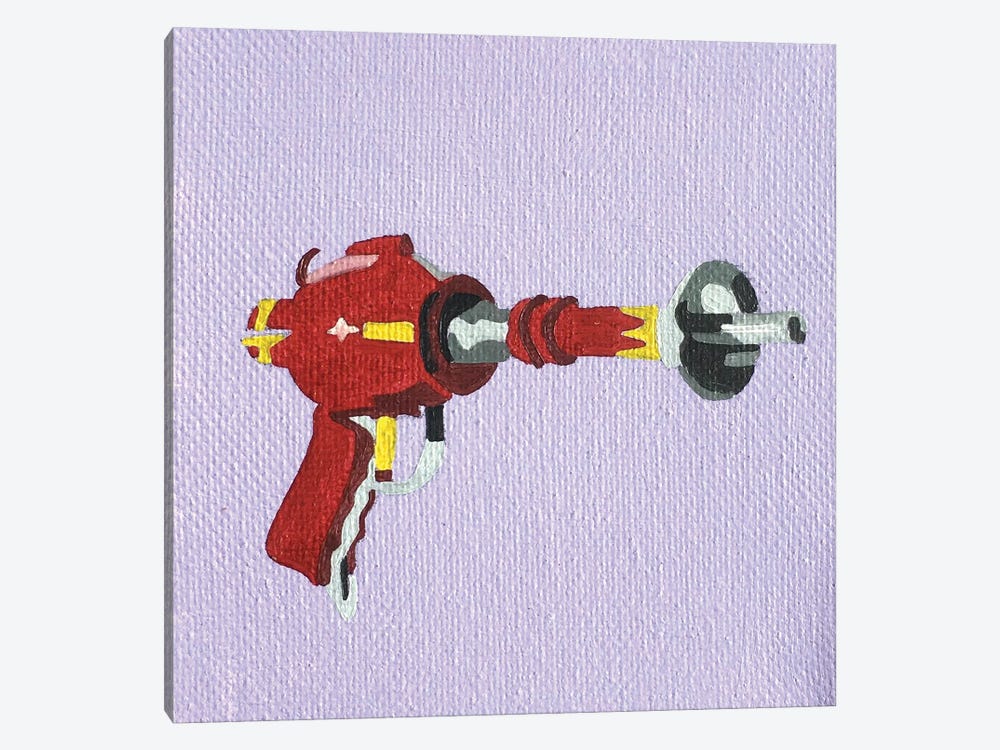 Red Raygun by Tara Barr 1-piece Canvas Art