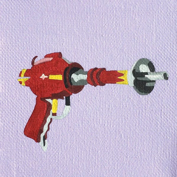 Tara Barr: Red Raygun by Tara Barr