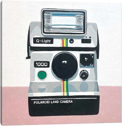 Polaroid Canvas Art Print - A New Take on Nostalgia