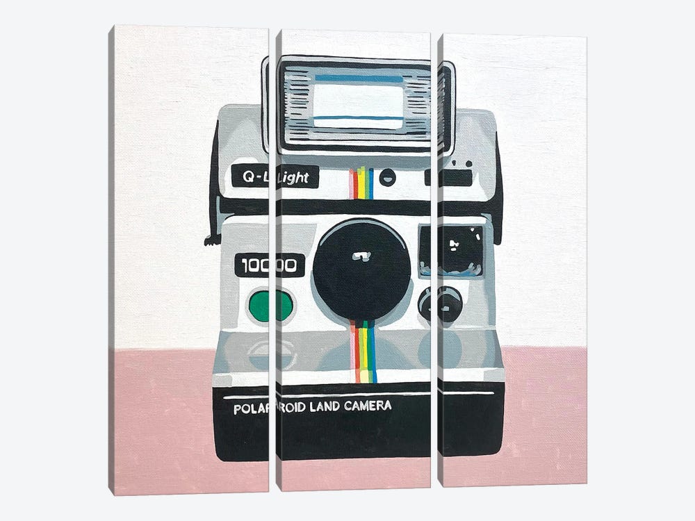 Polaroid by Tara Barr 3-piece Canvas Art