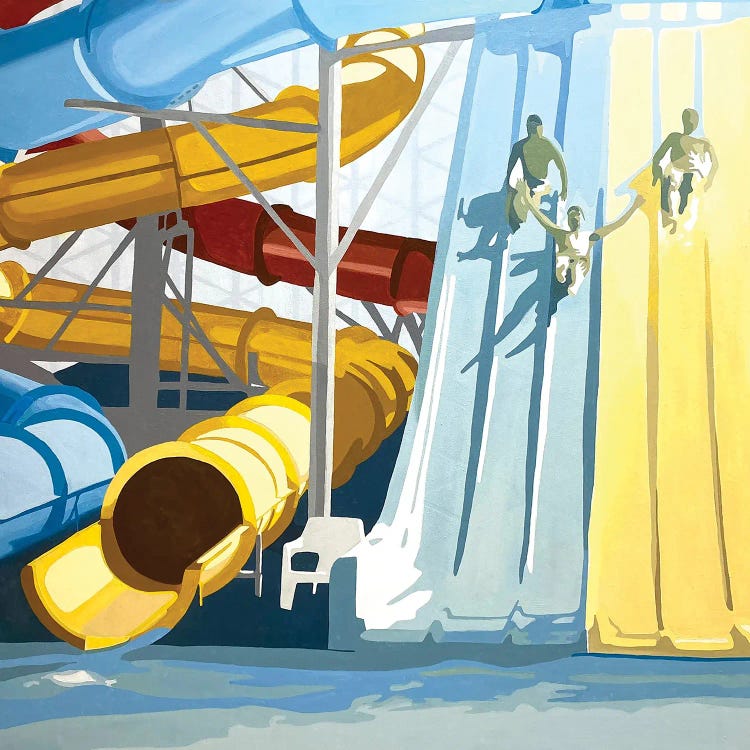 Waterslides by Tara Barr wall art