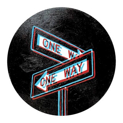 One Way by Tara Barr canvas print