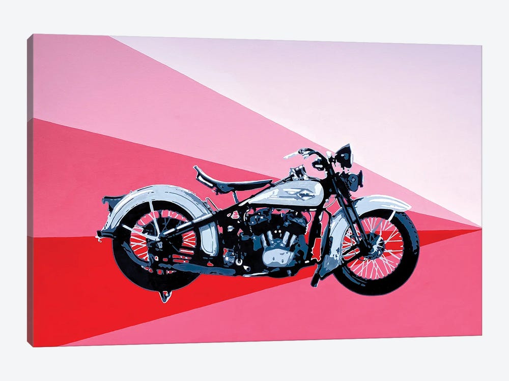 Motorcycle by Tara Barr 1-piece Canvas Print