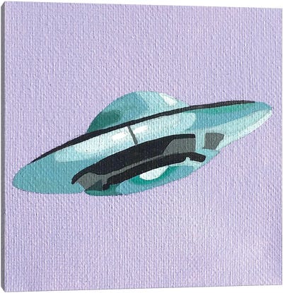 UFO Canvas Art Print - Y2K